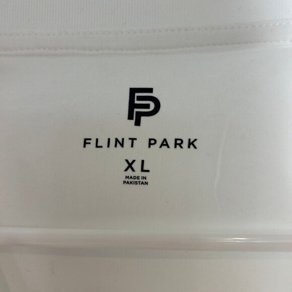 Men's Flint Park Original Logo T in White Size XL NWT - Picture 2 of 5